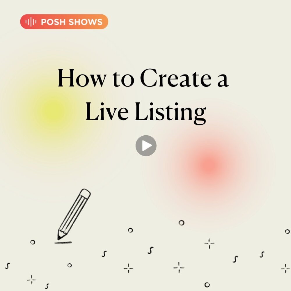 #PoshTip - How to Create a Live Listing